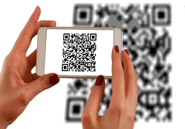 I will make a QR code of any web or etc