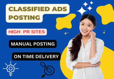 I will create 70 ad posting through high authority sites