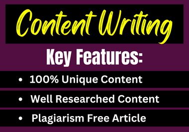 Manual Handwritten Content 1000 Words Article Writing.