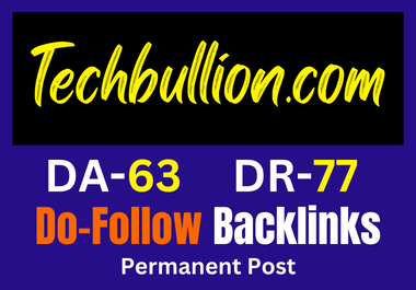 Get Guest post on TechBullion. com - 80k+ organic traffic DR-77