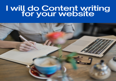 I will do Content writing for your website