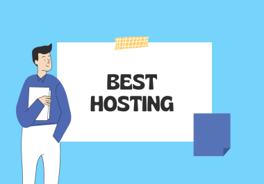 I will help choose best hosting for your service and register there