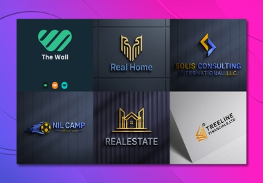 I will design a modern minimalist business logo design