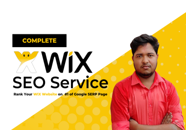 I will Monthly Complete Wix SEO Service for Top Ranking on Google