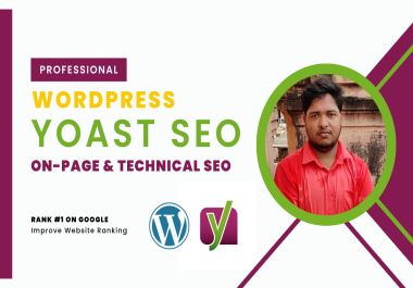 I will do Complete WordPress On-Page SEO with Yoast SEO Plugin