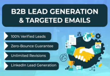 I will target prospect list b2b b2c divorce lead website lead generation