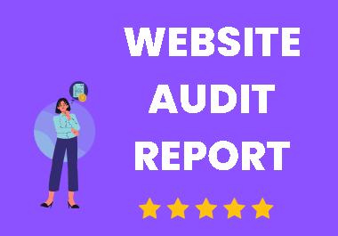 I will Provide Website SEO Audit and 3 competitor site analysis report