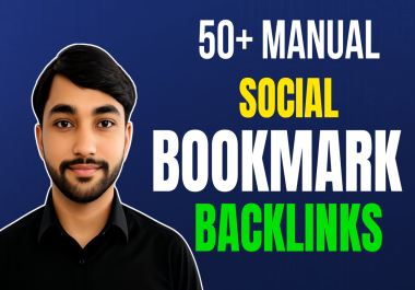 I will create 50 manual website bookmark links
