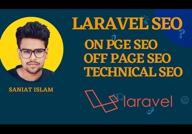 I will do Laravel SEO for your website