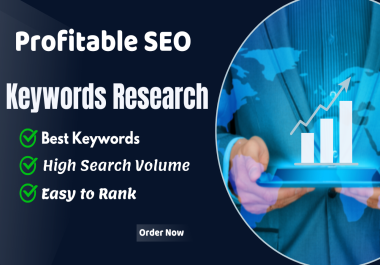 profitable keyword research and competitor analysis