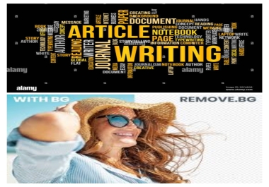 I am here to serve you I am a freelancer I write articles I also do remove background