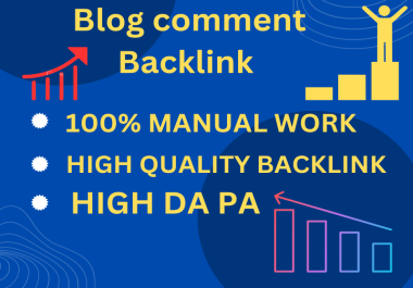 I will do 200 unique domains blog comment backlinks
