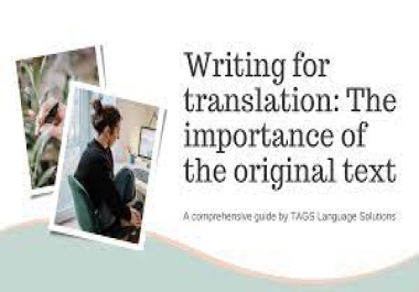 Copywriting,  article writing,  and translation