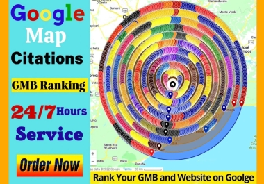 13000 google map citations for GMB ranking for local SEO