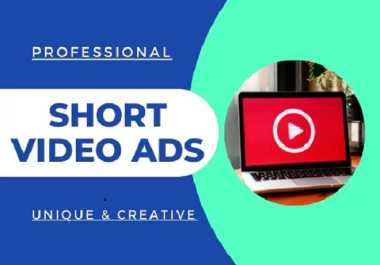 I will create professional short video ads,  powerful promo video ads