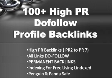 100 Do-Follow Profile Backlinks