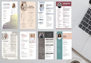 I will perform professional resume /CV design within 24 hours