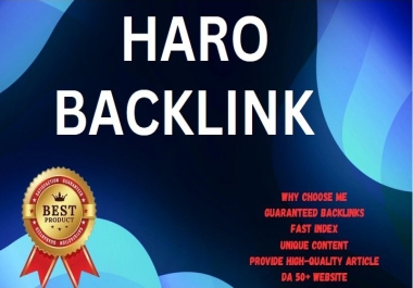 Get 1 Haro Backlinks WithOut Write Pitches