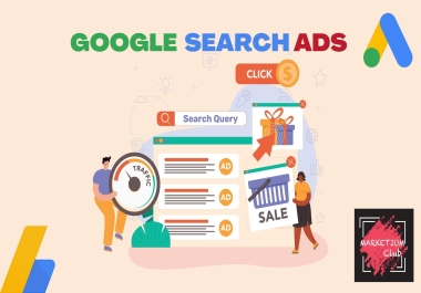 I will promote google search campaign for you