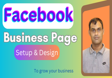 I will create,  design,  and optimize attractive business page.