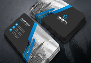 I will design a professional and unique business card
