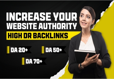 I will increase your website domain authority moz da 20 plus guaranteed