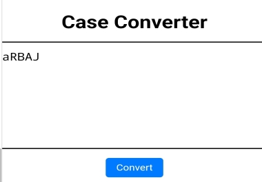 Responsive HTML/JS Case Converter Convert Text between Uppercase and Lowercase with Ease