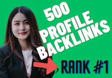 110 High Quality Profile Backlinks for Boosting Your Website SEO