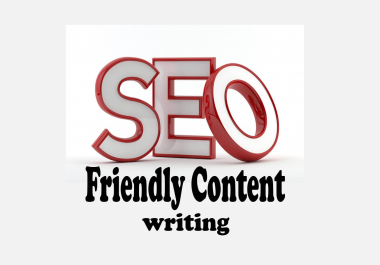I will write SEO friendly articles on any topic