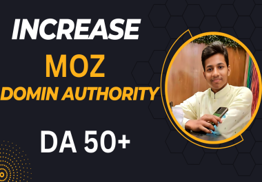I will increase domain authority high da backlinks