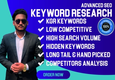 Yes,  You are at the right place for SEO keyword research and competitor analysis