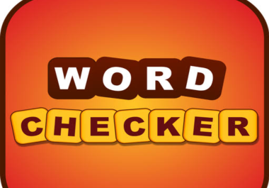 Simple word Checker script in HTML