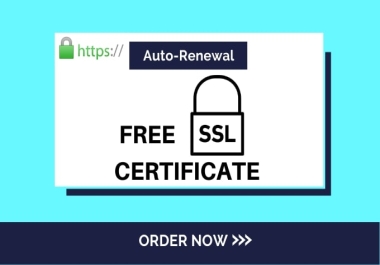 I will install lifetime free ssl certificate on wordpress website