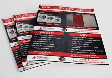 I will do awesome flyer,  banner,  photo album,  leaflet,  or menu design