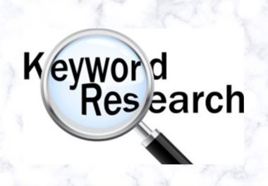 I will do professional SEO keyword research and competitors analysis