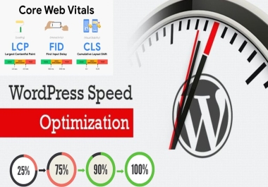 Increase WordPress Website Speed Optimization Core Web Vital Pagespeed Gtmetrix