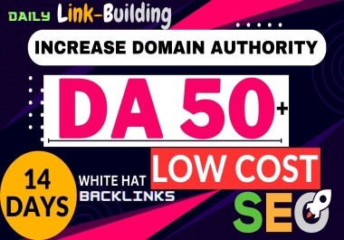Increase MOZ DA website Domain Authority