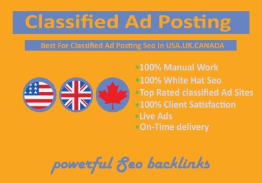 100 high quality classified ad post ads on top classified ad posting sites