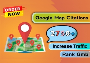 create 2750 google map citations for local seo and gmb ranking