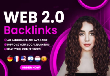 I will create contextual web 2 0 backlinks