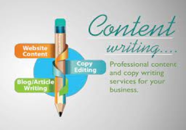 I will do content writing, Copy writing, SEO Blog posts and Data Entry
