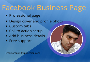 I will setup & optimize your business page