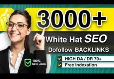 I will white hat seo contextual backlinks dofollow high authority quality link building