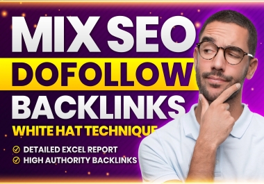 Create 95 Mix Dofollow SEO backlinks With White Hat SEO Technique