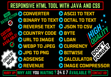 Java & CSS - Build Custom Interactive HTML Tools