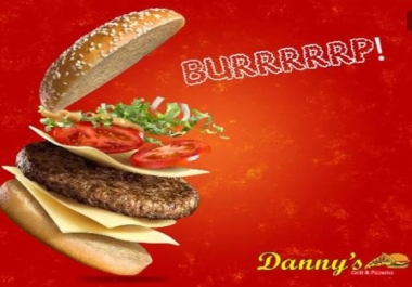 I will design eye catching food image for customers