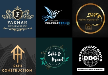 I will create an attractive and unique minimalist luxury badge logo for your business