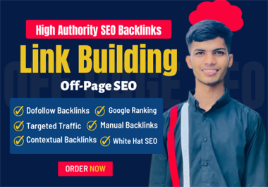 I Will Do Off-Page SEO Service for Google Ranking Improvement With White Hat Link Building