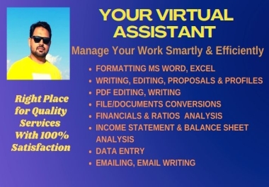 MS Word,  Excel PDF,  Editing,  Formatting,  Financials Analysis