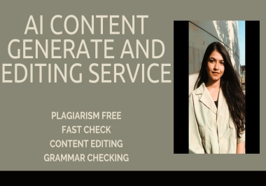I will professionally edit and proofread your ai and chatgpt content in 24 hrs